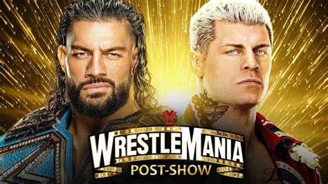 wwe wrestlemania 2023 results wrestleview